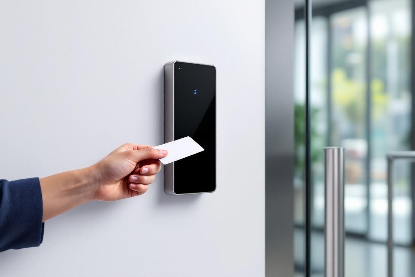 Keycard access reader