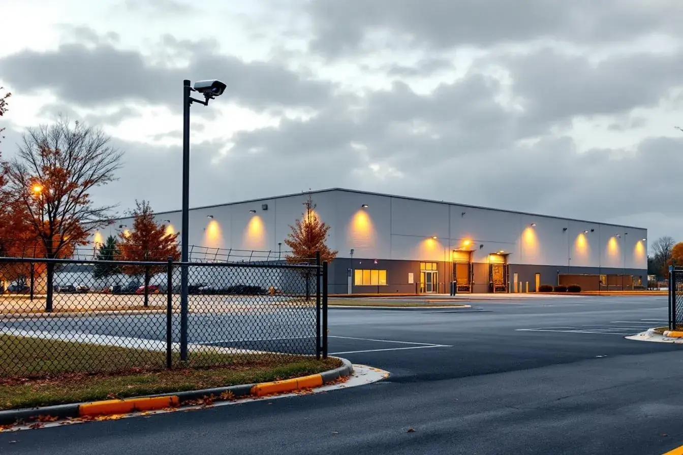 Secured warehouse